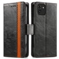 thumbnail image 3 of Case for Samsung Galaxy A03S Cover Leather Wallet Folio Case Book Design Flip Magnetic Closure - Black, 3 of 5