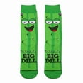 thumbnail image 2 of ODD SOX – I'm Kind of a Big Dill Pickle Graphic Novelty Crew Socks – Size Large – Men’s 8–12 /, 2 of 4