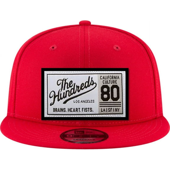 The Hundreds Unisex Cult Snapback Size-7-7/8 Color-Red