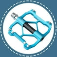 thumbnail image 6 of Mountain Bike Pedals Aluminum 9/16 Inch MTB Bicycle Pedals Wide Platform Flat Pedals, Lightweight Non Slip Bike Pedals Road Bike Adult, 6 of 6