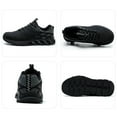 thumbnail image 6 of Lusa Steel Toe Work Athletic Shoes for Men Women Lightweight Industrial & Construction Resistant Puncture Proof Safety Sneakers Fashion Low Top Lace up Footwear Black 48, 6 of 8