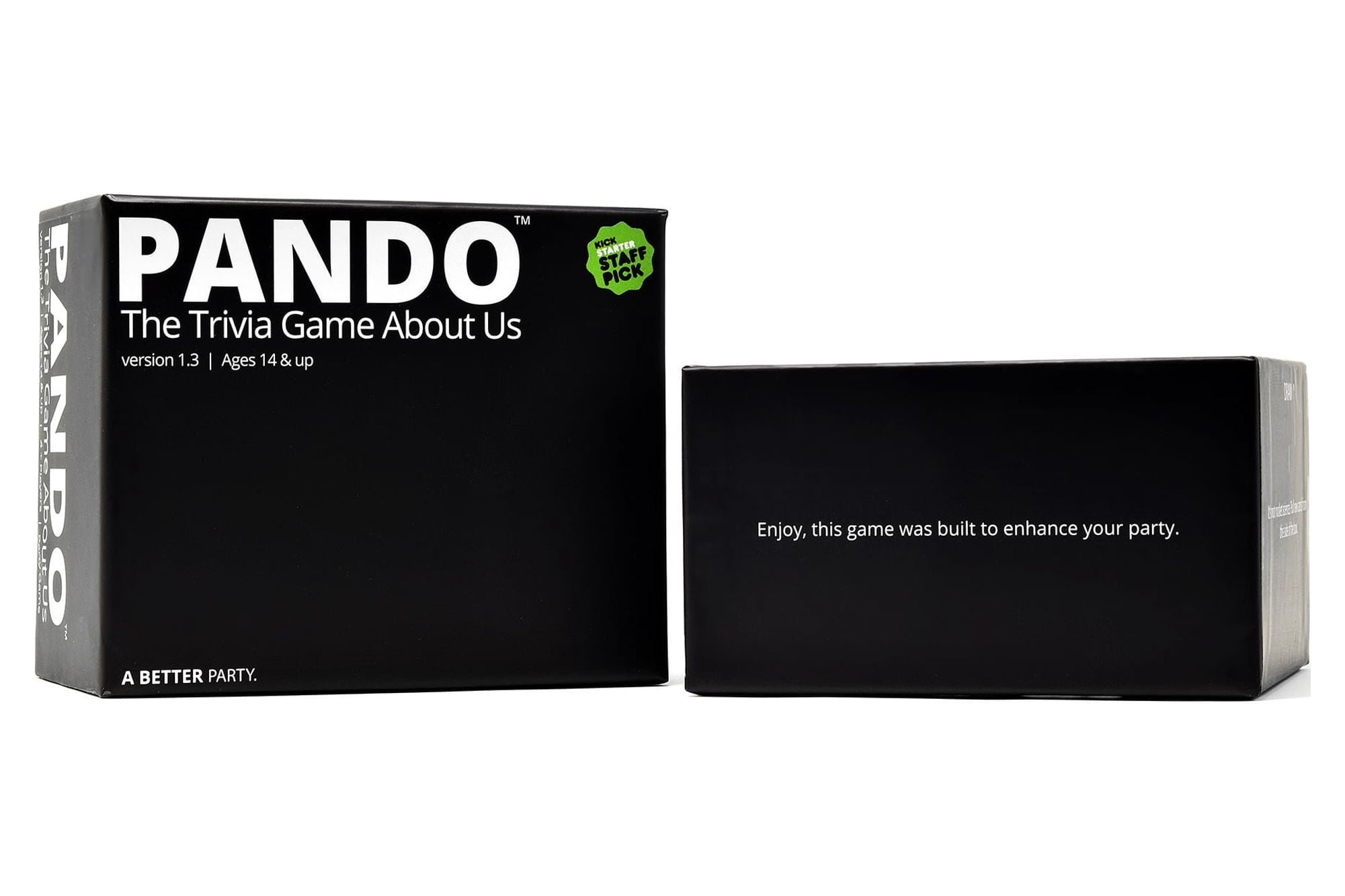 Pando - The Party Game Where You Try to answer Trivia Questions about Your Friends or Family