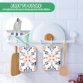 thumbnail image 4 of Yayeee Pot Holders Kitchen Heat Resistant with Pockets 7"x9.8" Cotton Oven Cooking Hot Pads, Colorful Abstract Pattern, 4 of 7