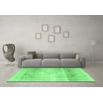 thumbnail image 3 of Ahgly Company Indoor Round Persian Emerald Green Traditional Area Rugs, 3' Round, 3 of 4