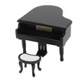 thumbnail image 4 of Piano para casa de muñecas, Piano para casa de muñecas, piano a escala 1:12, caja de música, mini piano para casa de muñecas, construido para durar, 4 of 8