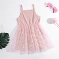 thumbnail image 4 of Vedolay Dresses For Girls Girls' One Size and Toddler Embroidered Sleeveless Dress,Pink 2-3 Years, 4 of 5