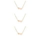 thumbnail image 2 of Sonducket Carta Amistad Collar DIY Creativo Chic con Display Card Charm Colgante para Lover Festival Gifts Rose Gold Virgo Type1 NO1 Sonducket CBP300718, 2 of 6