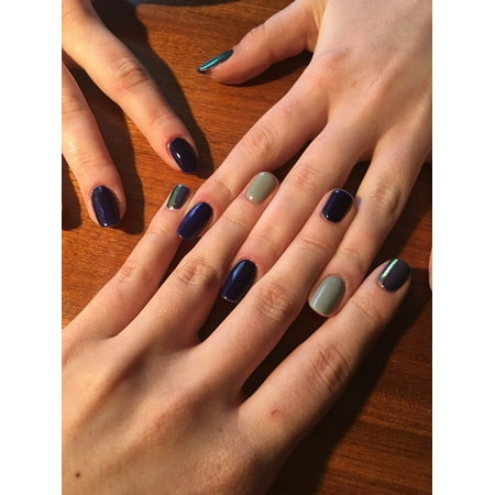 Acrylic Face Mounted Prints Paint Nails Toenail Varnish Nail Polish