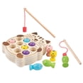 thumbnail image 1 of De Pesca De Con Peces De Gato Magnéticos Para Niñas De 3 O Más, Juguetes De Reconocimiento De Color Para Centro Salvador Juego de juguetes de pesca para niños, 1 of 8