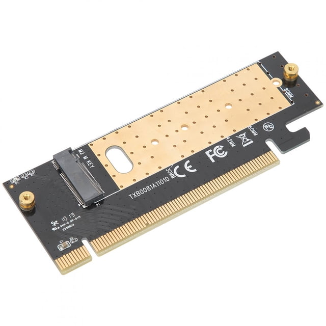 Tarjeta vertical con llave M, llave M.2 a tarjeta vertical, tarjeta adaptadora PCIE, acabado de lujo