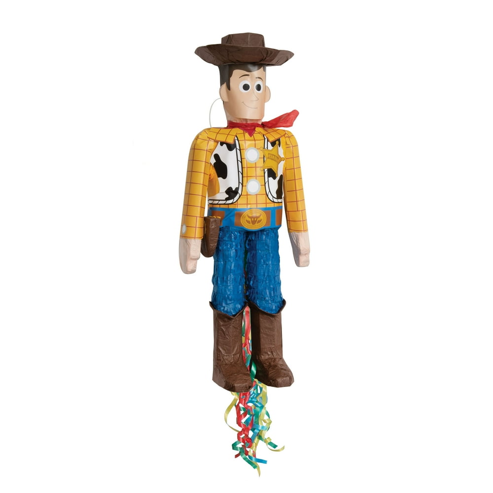 Woody Toy Story Pinata, Pull String, 25.5 x 8in