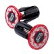thumbnail image 5 of Tapones de Extremo DYNWAVEMX Bici de Carretera Aleaciones de Manillar Negro y Rojo, 5 of 8