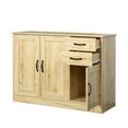 thumbnail image 5 of Cfowner Modern Wood Buffet Sideboard with 2 Doors, 1 Storage and 2 Drawers, Entryway Serving Console Storage Cabinet for Dining Room, 5 of 9