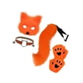 thumbnail image 2 of Conjunto de Collar y Cola de Animal Fernando para Fiestas Temáticas Máscara Facial de Halloween, 2 of 8