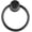 Black, variant on GUENG 10Pcs Black Ring Drawer Pull Knobs, Zinc Alloy Single Hole Ring Handles for Cabinet, Dresser, Bifold Door & Furniture Upgrade, Large Black