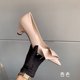 thumbnail image 3 of Pointed Toe Design Women Sandals Solid Outdooor Slip on Zapatos Mujer Spring Cover Heels Female Pumps Girls Shoes, 3 of 5