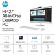 thumbnail image 3 of Computadora All in One HP HP 27 Touchscreen All-in-One Intel Core Ultra 7 2TB SSD 27 pulgadas, 3 of 4