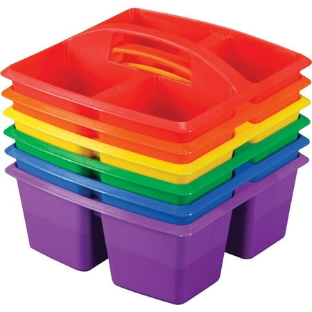- Four Equal Compartment Caddies - Set Of 6