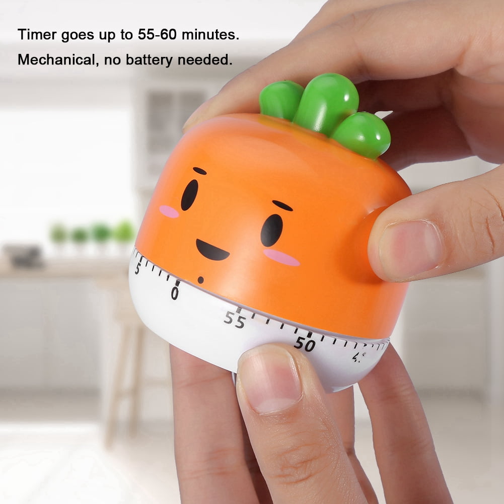 Vegetables Shape Manual Mechanical Cooking Timer for Kitchen