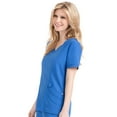 thumbnail image 4 of Urbane by Landau Women's Chloe Sweetheart-Neck Tunic Scrub Top, Style 9550, 4 of 5