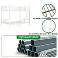 thumbnail image 5 of Firscook Twin XL Over Twin XL Bunk Bed with Under-Bed Storage, Guardrails & Easy Assembly,White, 5 of 8