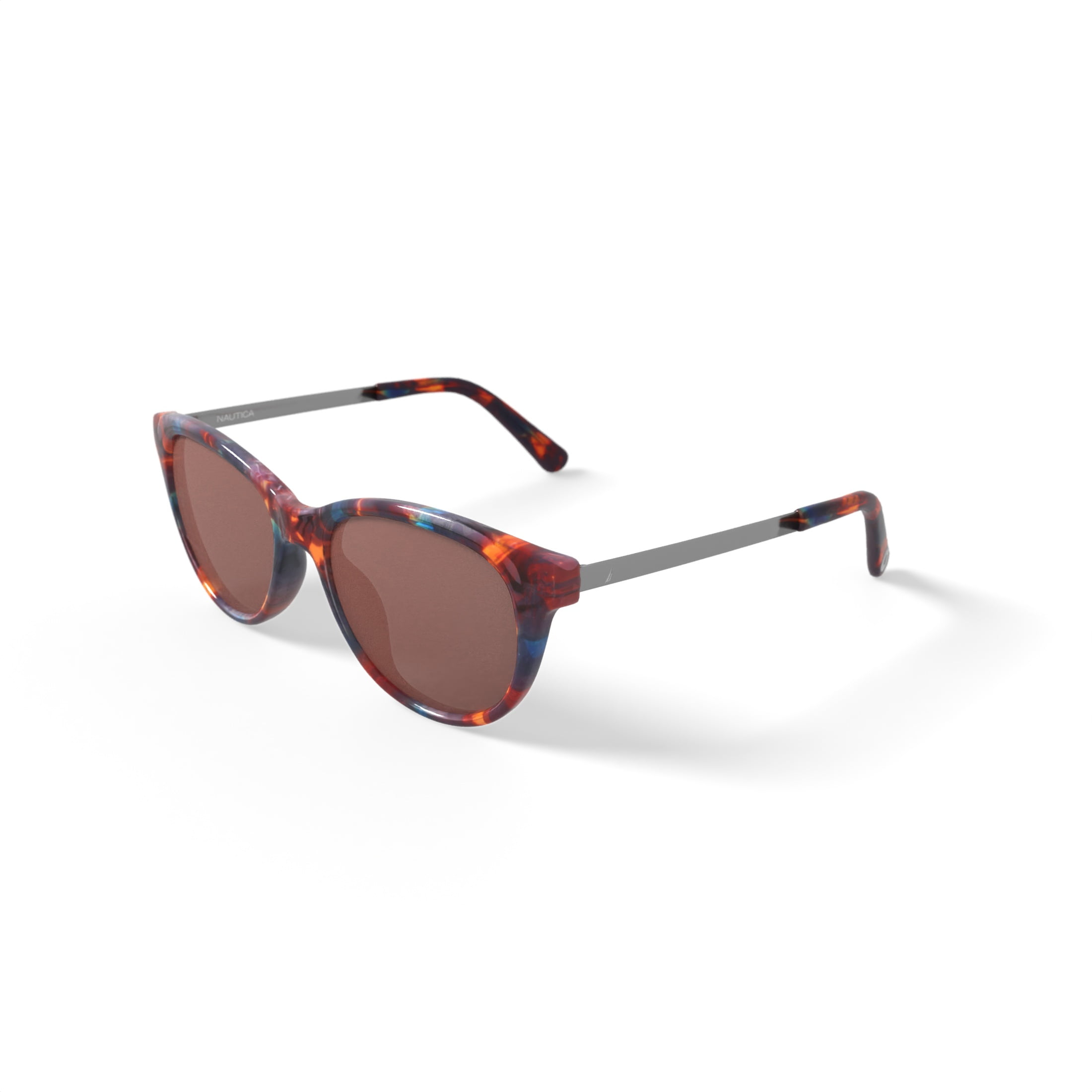 Nautica Women's Rx'able Fashion Sunglasses, NLS6004, Tortoise, 52-17-140, with Case