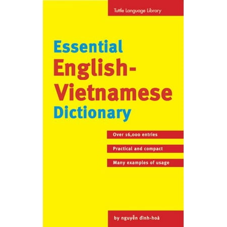 Essential English-Vietnamese Dictionary (Tuttle Language Library) [Paperback - Used]