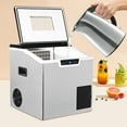 thumbnail image 2 of DENEST Self Dispensing Countertop Crushed Ice & Ice Cube Maker Stainless Steel 150-180W, 2 of 23