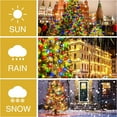 thumbnail image 4 of EIMELI Christmas Tree Lights with Ring   Christmas String Lights 6.6FT 8 Strands 280 LED with 8 Lighting Modes  Outdoor Indoor Fairy String Lights for 6/7/8ft Xmas Tree Decorations  Multi, 4 of 9