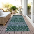 thumbnail image 6 of Addison Rugs Chantille Indoor/Outdoor Transitional Boho Green Washable Runner Rug, 2'3" x 7'6", 6 of 6