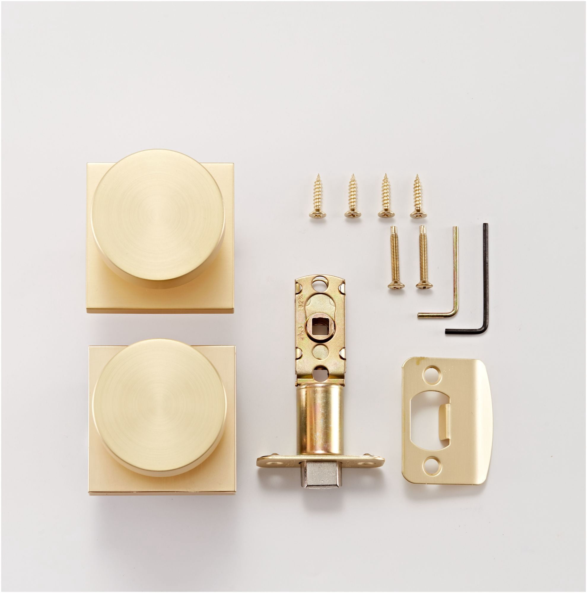 Sure-Loc ZH102-SQ 26 Zurich Privacy Door Knob Set - Chrome