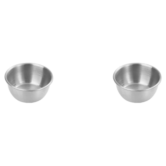 Transemion Durable And Easy-to Condiment Sauce Cups For Any Dish Wide Application 5cm(sanding) 2Set