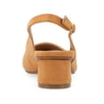 thumbnail image 4 of Journee Womens Sylvia Sling Back Covered Block Heel Pumps, Widths Available, 4 of 9