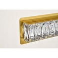 thumbnail image 4 of Monroe Integrated LED chip light gold Wall Sconce Clear Royal Cut Crystal, 4 of 5