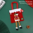 thumbnail image 2 of Matsuzay Bolsa de regalos de Navidad Papá Noel Muñeco de nieve Chocolates Galletas Bolsa de bocadillos Decoración de cumpleaños Bolso de mano para Kits de decoración para fiestas Tipo 1 Matsuzay HA065395-01, 2 of 4