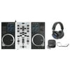 Hercules DJControl Air S 2-Deck USB DJ Controller Mixer+Pads+Wheels+Headphones