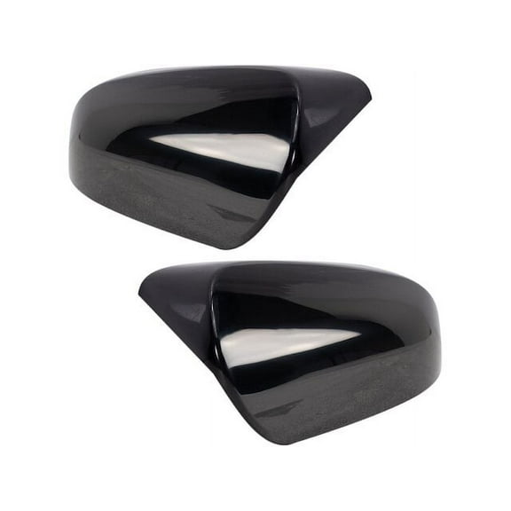 Door Mirror Cap Set 2 Piece - Compatible with 2014 - 2019 Toyota Corolla 2015 2016 2017 2018