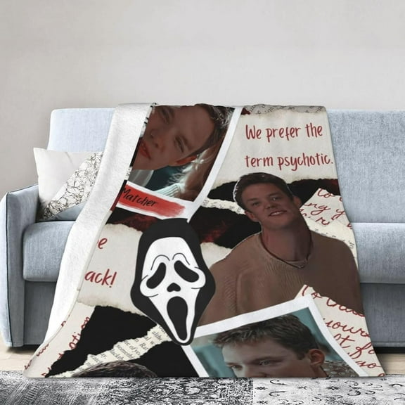 Matthew Lillard Fleece Blanket Throw Blanket for Couch - Cozy Luxury Bed Blanket Microfiber and Throws for Sofa