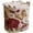#3, variant on Large Capacity Fabric Storage Basket Quilted Wildflower Garden Pattern Laundry Hamper for Floral Themed Bedroom Organization, Multicolor 16x22 Inch