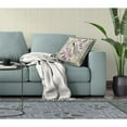 thumbnail image 6 of Peacock Paradise Indoor/Outdoor Pillow with Removable Cover in Gray 16x16, 6 of 7
