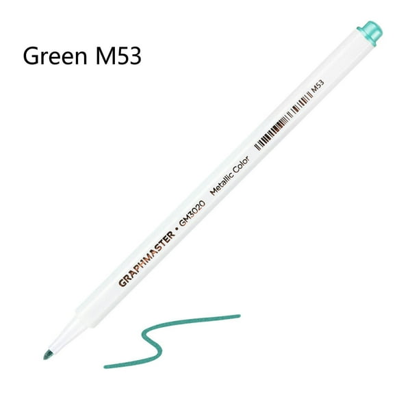 Fiudx Bolígrafo de Grafiti Multifuncional, Juego de Colores Surtidos, Tinta Permanente para Arte, Marcadores Vibrantes de Secado Rápido, Ideal para Dibujar y Resaltar, 18 Colores, 1 Ml de Tinta, Tama