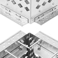 thumbnail image 3 of Chimney Cap,Chimney Cover,Chimney Rain Caps with Adjustable Metal Strips,Screws & Gloves,304 Stainless Steel Fireplace Chimney Caps for Outside, 3 of 8