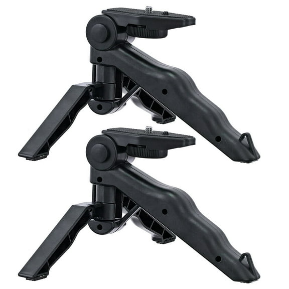 2pcs Action Camera Clamp Holder Portable Camera Tripod Mini Phone Tripod Stand