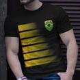 thumbnail image 2 of Brazilian Soccer Jersey Brazil Football Flag Tshirt, 2 of 6