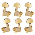 thumbnail image 1 of lionlar 6pcs Guitare Acoustique Tuning Chevilles Machine Tête Tuners Remplacement 3L3R Doré, 1 of 9