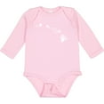 thumbnail image 3 of Inktastic Hawaii Silhouette Mandala Boys or Girls Long Sleeve Baby Bodysuit, 3 of 5