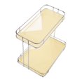 thumbnail image 4 of Bathroom Counter Organizer Cup and Mugs Holder Multiuse 2 Tiers Cosmetic Organizer for Kitchen Desktop Coffee Table Tabletop Dressing Table Aureate, 4 of 8