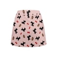 thumbnail image 6 of KEIAHUAN Cute Puppy Tennis Skirt for Women Comfortable A Line Golf Skort with Pockets Stretchy Versatile Athletic Skorts for Woman Athletic Skirt with Shorts Pocket, 6 of 7