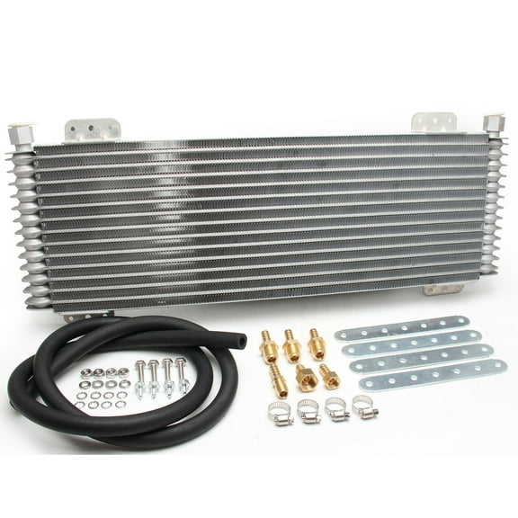 Top 10 Racing 40000 GVW Low Pressure Transmission Oil Cooler LPD47391  LPD4739-1 OC-47391 w/ Mounting Hardware