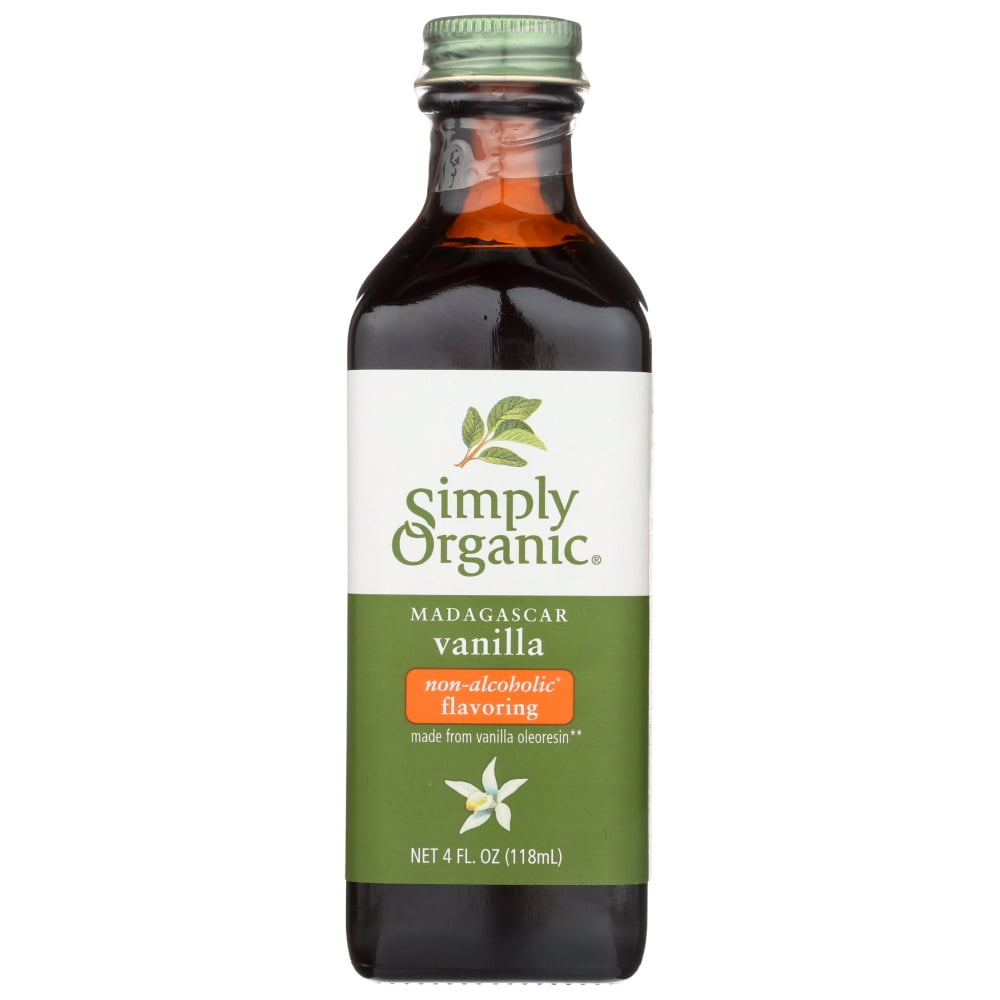 Simply Organic Vanilla Flavoring Organic, 4 Fl Oz